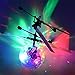WitMoving RC Flying Ball, RC infrared Induction Helicopter Ball with Shining LED Lights and Remote Control For Kids, Teenagers Colorful Flashing Crystal Ball Toy
