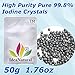 ShopIdea 50g Lemental Grade High Purity Pure Lodine Crystals for Lab Chemicals Experiment by ShopIdea