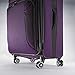American Tourister Zoom Softside Luggage with Spinner Wheels, Purple, Carry-On 21-Inch