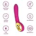 MP.S Rechargeable Female Vibrator Toys for Women – Generous Length, Bending Head, 10 Vibration Intensities & Deep Vibrations with Double Motors – Natural Feel with Medical Grade Silicone – 100% Safe