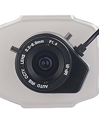 vanxse cctv 1 3 CCD HD 960H Iris automático 1000tvl 3.5 8 mm. lente varifocal cámara de bala cámara de seguridad de vigilancia