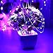 ErChen Solar Powered Copper Wire Led String Lights, 33FT 100 LEDs Waterproof 8 Modes Decorative Fairy Lights for Outdoor Christmas Garden Patio Yard (Purple)