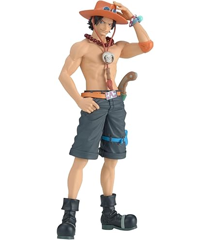 Amazon.com: Banpresto - One Piece Grandista Portgas.D.Ace Manga