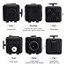 Fidget Cube Toys,Black and Blue Mini Cube Relieves Stress and Anxiety Attention Toy for Work/Class/Home 1.1 inch