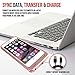 iPhone 6S Plus / iPhone 6 Plus Battery Case, Alpatronix BX140plus (5.5-inch) 4000mAh Rechargeable Protective External Portable Charging Case for iPhone 6S+ 6+ [MFi Certified, iOS 11+] - Rose Gold