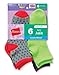 Hanes Girls` Fashion ComfortBlend®Ankle Socks 6-Pack