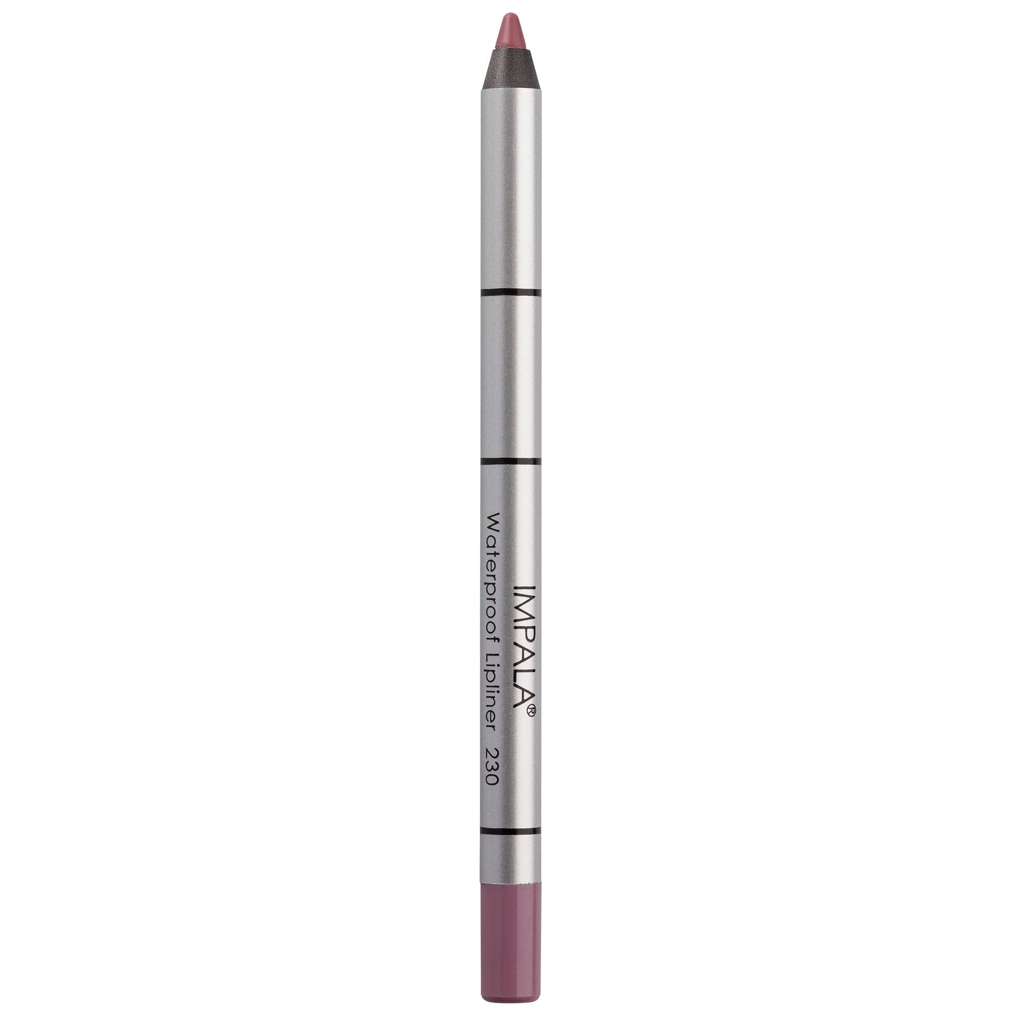 IMPALA | Creamy Waterproof Lip Pencil Matte Lilac Color 230 | Permanent Lip Liner | Waterproof Lip Pencil | Long-lasting Lip Liner | Volumizing Effect