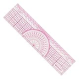 Westcott Protractor Ruler, 6", 15cm, Transparent (W-5)