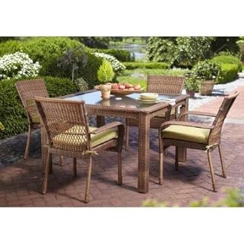 Amazon Com Martha Stewart Living Charlottetown Brown All Weather