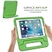 MoKo Case Fit iPad Mini 4 - Kids Shock Proof Convertible Handle Light Weight Super Protective Stand Cover Case Fit Apple iPad Mini 4 2015 Tablet, Green