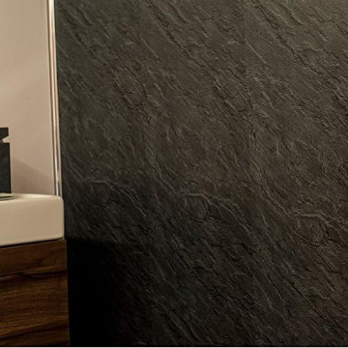 Grey PVC-Bathroom Wall Panels-Shower Cladding Panels-Ceiling Panels- Grey Slate-100% Waterproof-by Claddtech (21 Panel Pack)