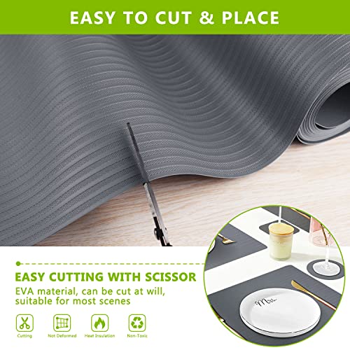 Drawer and Shelf Liner, Shelf Liner Grey Non Adhesive