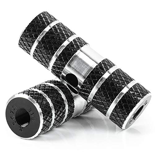 WESTGIRL Bicycle Pegs, Alloy Mountain Bike Pedals, BMX Freestyler Axle Bike Stunt Pegs Foot Stands 1 Pair