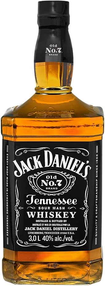 Jack Daniel S Old No 7 Whiskey Grossflasche 3 0l Amazon De Bier Wein Spirituosen