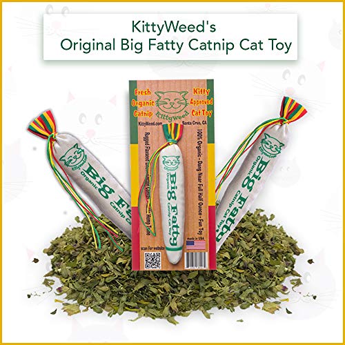 KittyWeed’s Big Fatty Catnip Cat Toy One of the Most Potent Catnip Toys on the Market