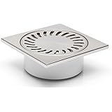 Kellerablauf 150x150 Superflach Mit DN50 Abgang - Bodenablauf Mit Geruchsverschluss