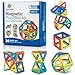 Magnetic Building Blocks Set Magnetic Tiles for 3 4 5 6 7 8 Year Old Kids and Toddlers Boys and Girls Educational STEM Toy Preschool Creative Construction Toy Gift for 3-8 Year Old 36 pcs Kit Gift Box