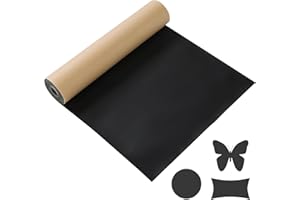 MAOPINER Sponge Neoprene with Adhesive Foam Rubber Sheet, 1/8" T x 12" W x 54" L, Closed Cell Foam Padding, Adhesive Neoprene Foam Sheets for DIY Projects and Crafts (1, 1/8" T x 12" W x 54" L)
