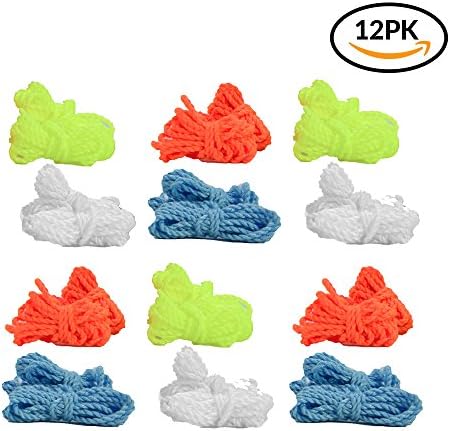 KickFire Classics Yoyo Webs Replacement Yo Yo String | Polyester/Nylon Blend | Includes 12 40-Inch Long Strings | Best for Performing Beginning to Professional Tricks | Multi-Color (multi-color)