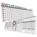 Guitar Chord Chart Poster Bundle of Guitar Chords