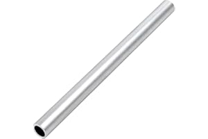 UAUAFIFI 6061 Aluminum Tubing, 3/4" (19mm) OD x 5/8" (15mm) ID 13” Length 2mm Wall Thickness Seamless Round Tube Metal Straight Pipe for Industry, DIY, Furnishing,Decoration,Industry