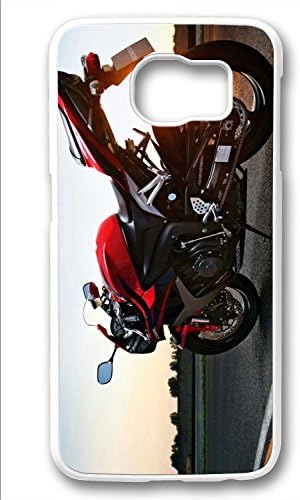 Samsung Galaxy S6 Case,White,Shock Absorbing,Premium Slim PC Material Perfectly Fitting The Case For Samsung Galaxy S6_Honda Cbr 600Rr