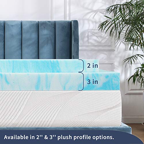 Mattress Topper Queen, Foam Mattress Topper for Queen Size Bed, 2 Inches Pricepulse