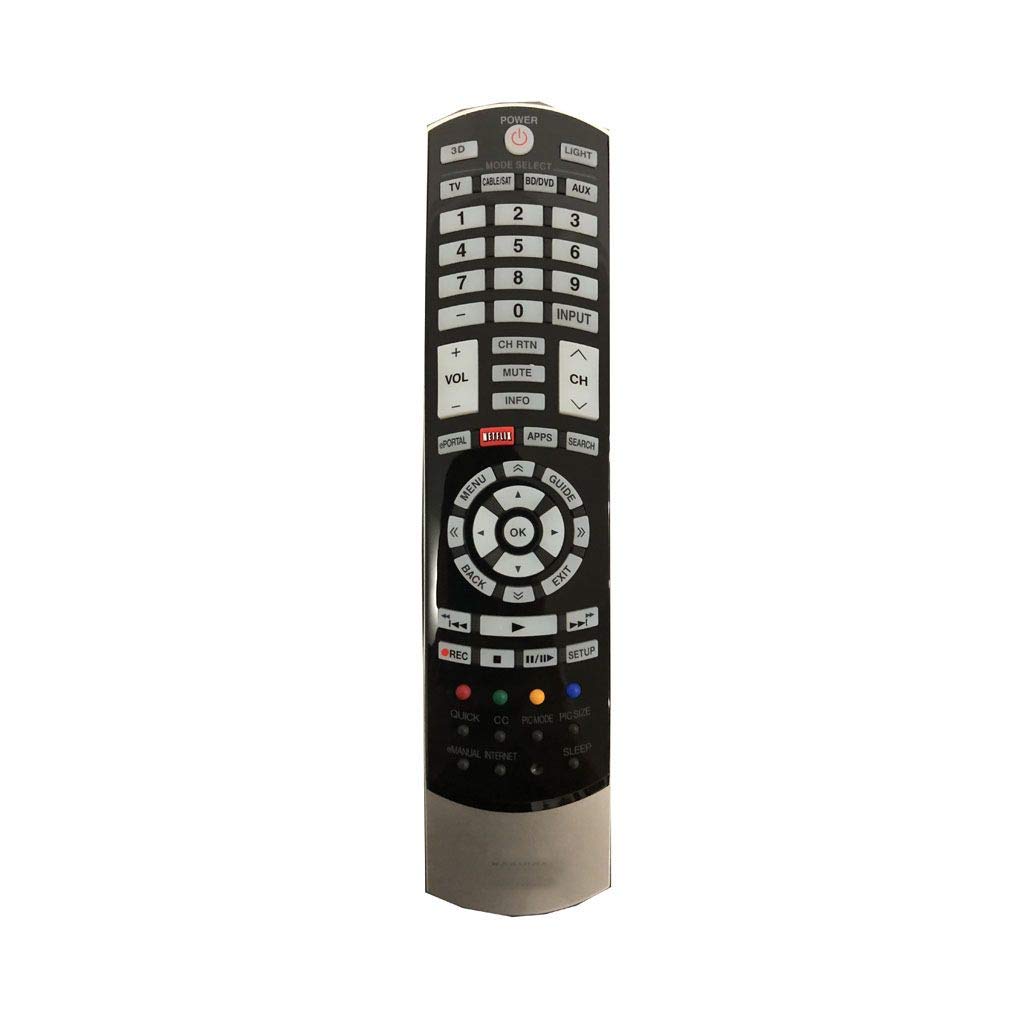 Easy Replacement Remote Control for Toshiba CT90395 47L7200U 58L7300U
