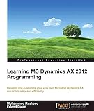 Learning MS Dynamics AX 2012 Programming