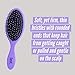 NISIM F.A.S.T. Wet/Dry Brush - Easily Eliminates Tangles And Knots on Both Wet and Dry Hair
