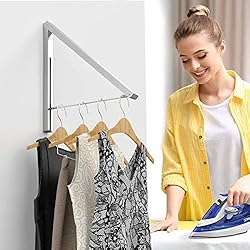 Anjuer Wall Mounted Drying Rack Clothes Hanger