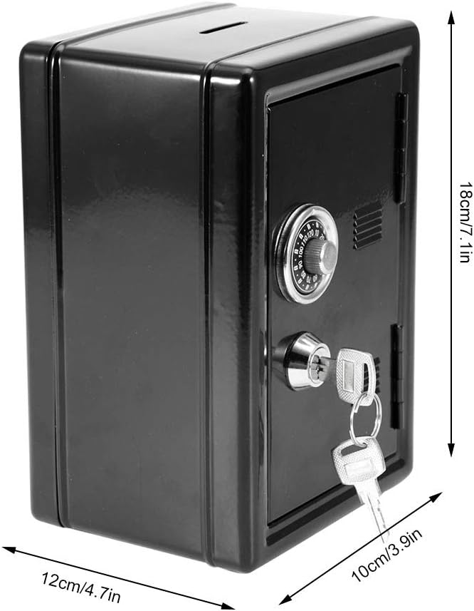 XINL Caja de Dinero con contraseña de Caja Fuerte, pequeña ...