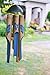 Cohasset Gift & Garden Blue Butterfly: Small Bamboo Wind Chimes with Beautiful Sound - Wooden Wind Chimes for Outside Decor - Deep Tone Outdoor Windmill and Wood Wind Chimes - Ideal Retirement Gift