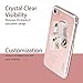 Compatible with iPhone 8/7 Case, Insten [Ultra-Thin] Crystal Snap-on Hard Cover Transparent Protective Case Compatible with iPhone 8/7 Case (4.7