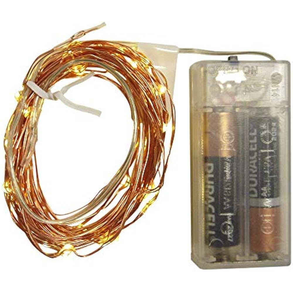Product Works Tiny Lites Battery Operated Copper Wire LED Light String