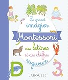 Le grand imagier Montessori des lettres et des chiffres rugueux by 