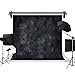 Kate 5x7ft/1.5m(W) x2.2m(H) Black Photo Backdrop Dark Textured Backgrounds Portrait Photography Studio Prop