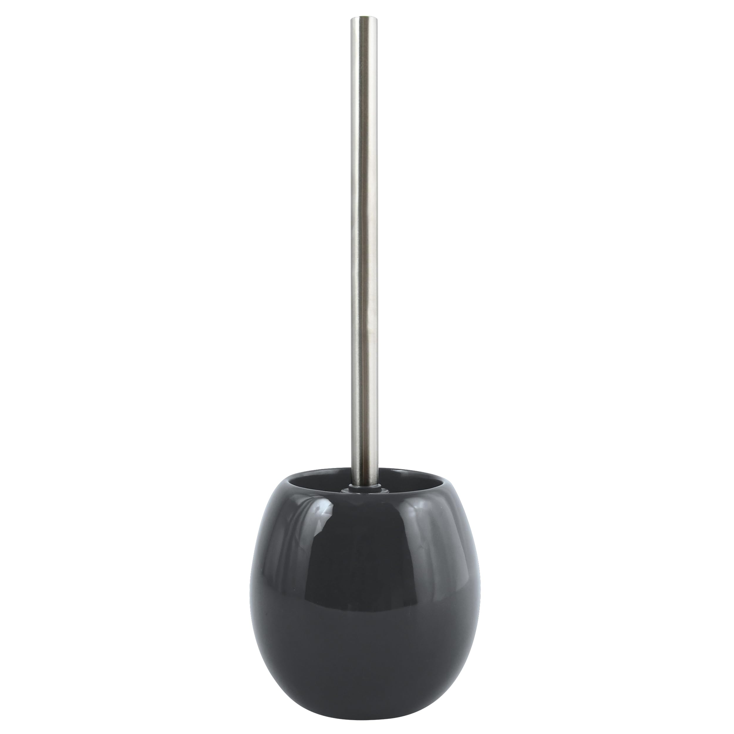 MSV TOILET BRUSH AND JAVA BASE GREY, Ceramic, 40 x 11.5 x 11.5