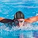 6 Pieces Waterproof Swimming Cap Silicone Swim Caps for Men and Women Supplies, Black, White and Gray