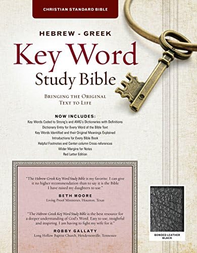 The Hebrew-Greek Key Word Study Bible: CSB Edition, Hardbound