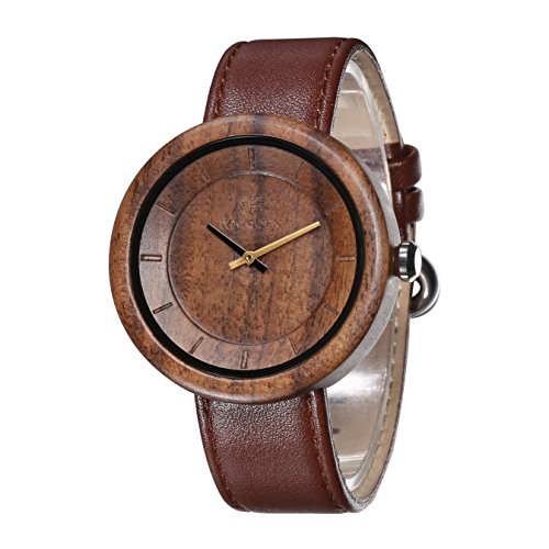 mens wooden watch engraved