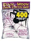 Fun World Super Stretch Spider Web For Indoor/Outdoor Use, 4.22 oz