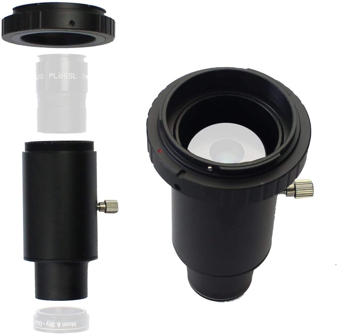 DoubleSun1.25inch Adapter Mount-for Canon EOS/Rebel Camera and Telescope Eyepiece-CA1 Extension Tube M42 Thread T