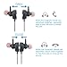 Mpow Magneto Wireless Bluetooth Headphones V4.1 Noise Cancelling Sweatproof Sport Headphones Stereo In-Ear Earbuds Magnetic Control Headset with Mic for Running Exercise