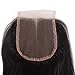 EVA HAIR 7a Brazilian Straight Lace Front Closure Piece 3.5x4 Virgin Human Hair Closure Bleached Knots Middle Part Lace Closure with Baby Hair in Stock (14inch)
