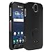 DuraForce Pro Case,Harryshell [ Belt Clip Holster ] [ Kickstand ] Heavy Armor Shock Absorbing Impact Resist Protective Case for Kyocera Duraforce Pro E6810,E6820,E6830,E6800,E6833 (Black)