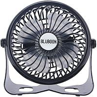 Battery Desk Fans Mini Table Fan 360&deg; Adjustable Quietness Stepless Speed 5