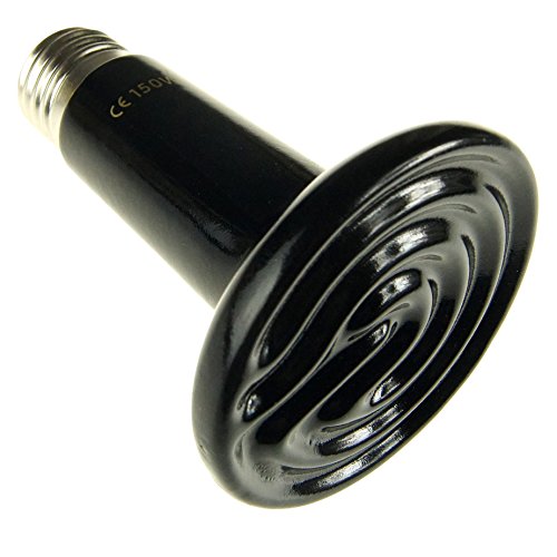 Pawliss Terrarium Ceramic Heater Reptile Heat Lamp Infrared Warmer 150