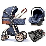 3 in 1 Baby Stroller Pushchair High Landscape