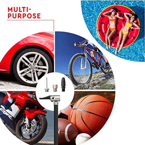 Helteko Air Compressor Tire Inflator DC 12V Tire Pump for Car Tires